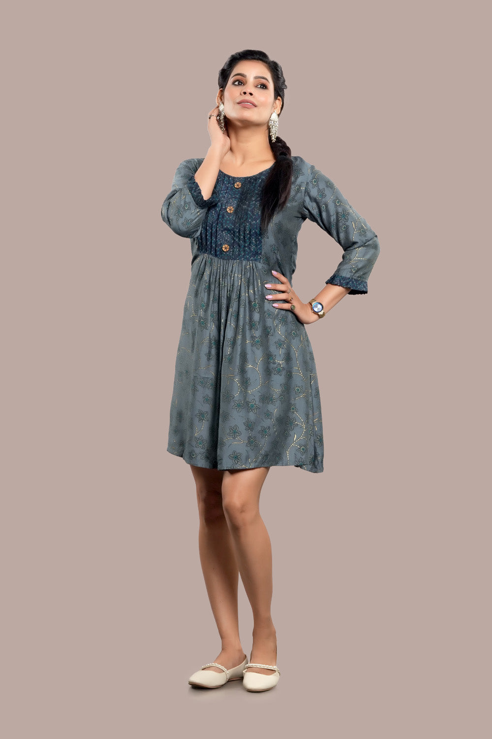 Floral Printed Kurti