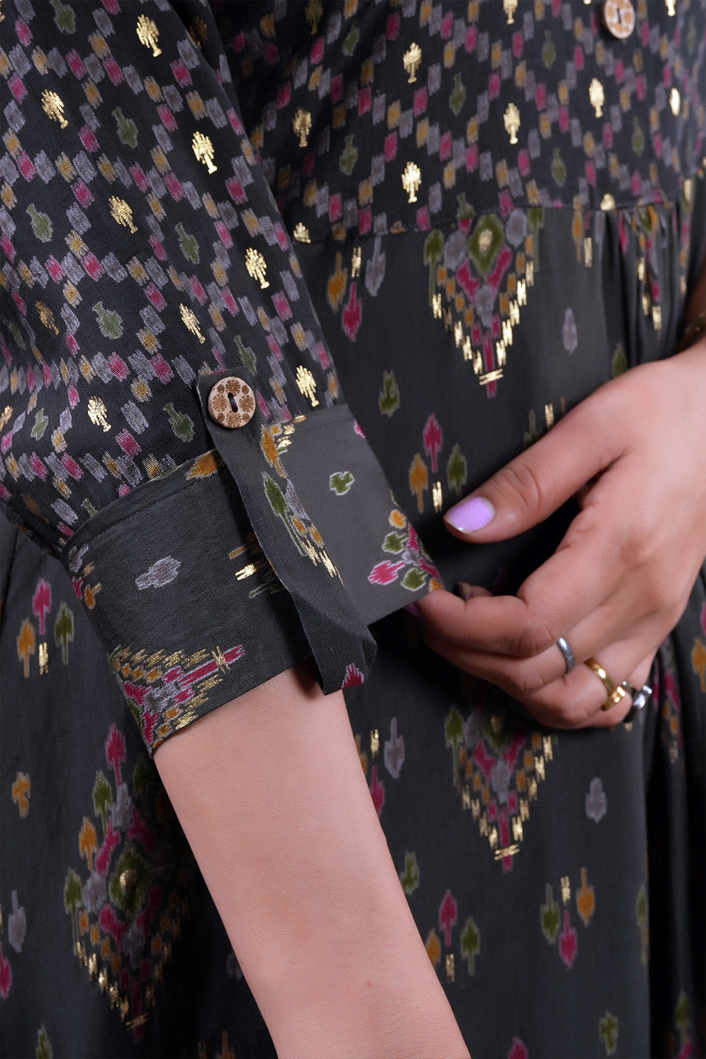 Assymetrical Printed Kurti
