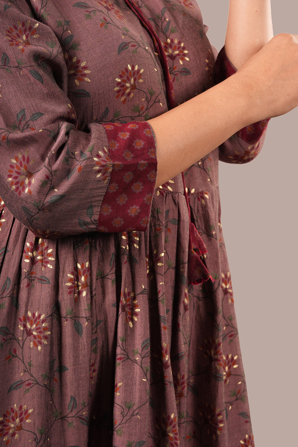 Floral Pattern Printed Kurti