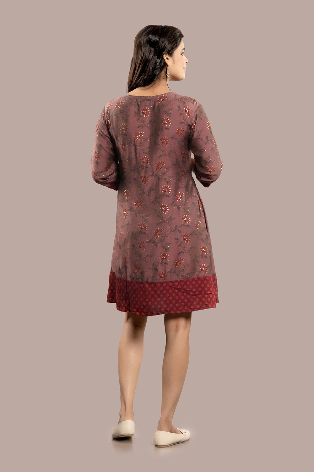 Floral Pattern Printed Kurti