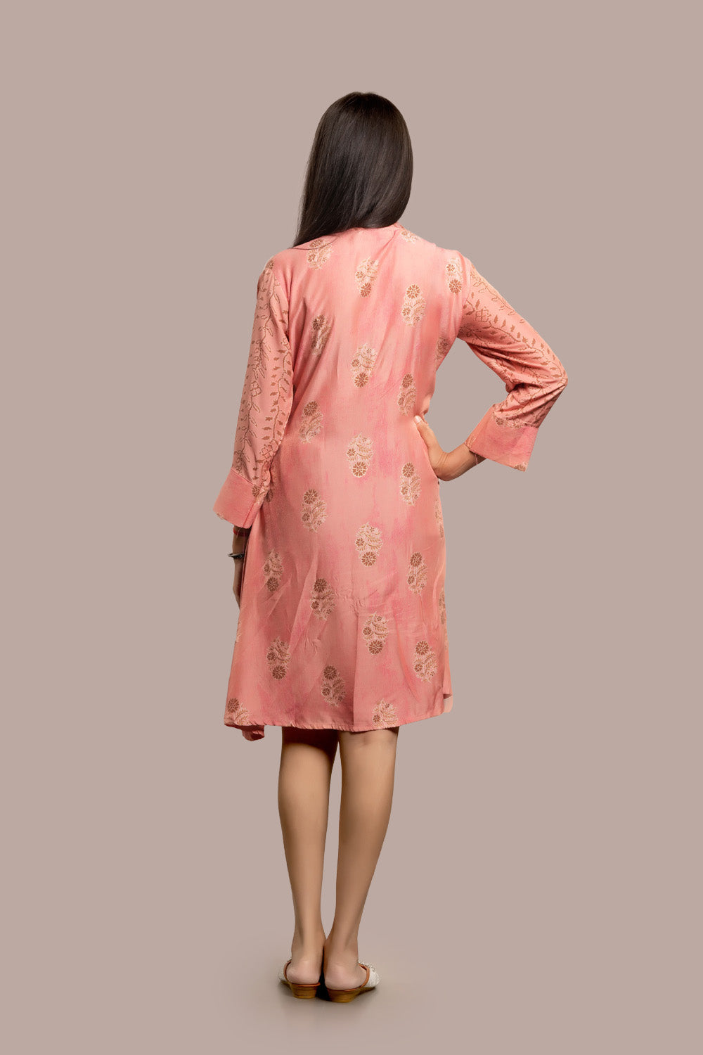 Floral Motif Printed Kurti