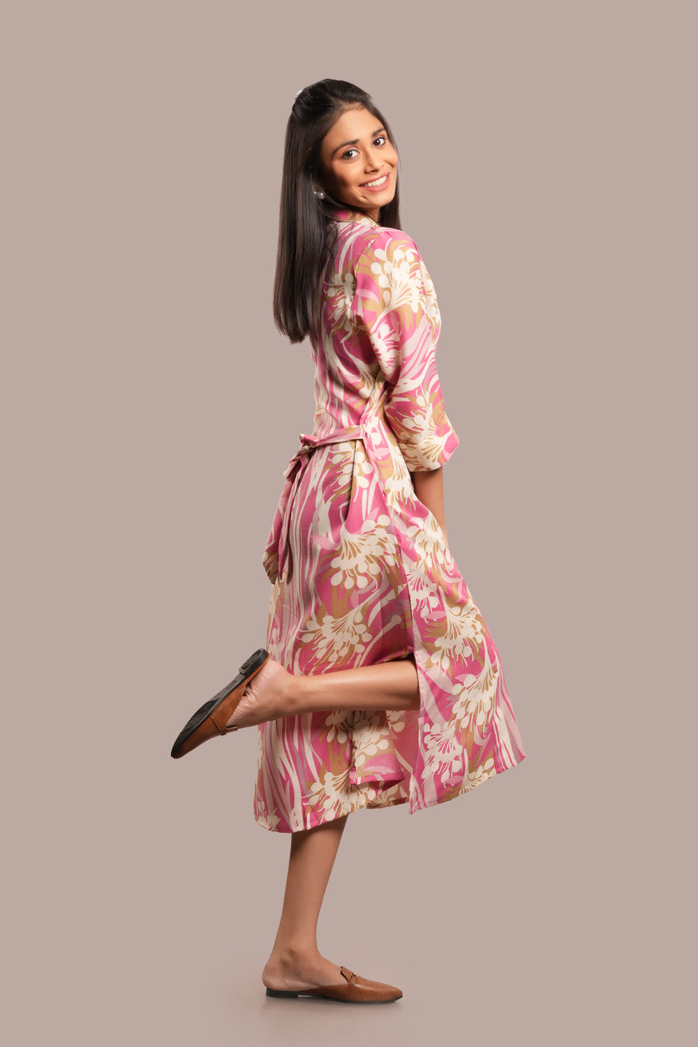 Modern Floral Printed Kurti