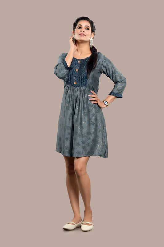 Floral Printed Kurti