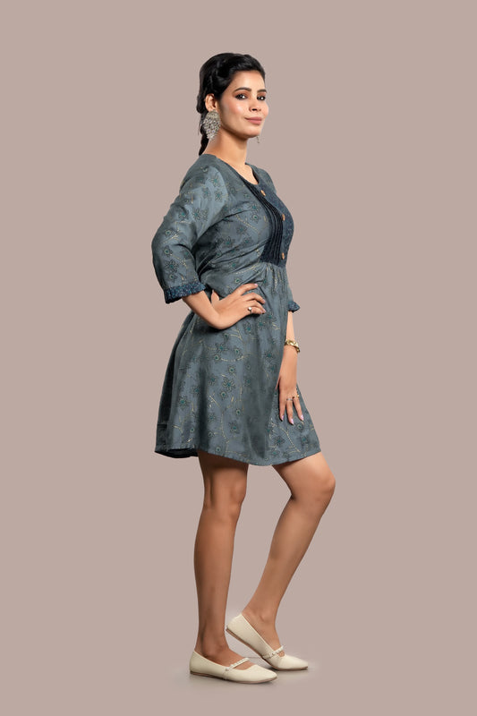 Floral Printed Kurti