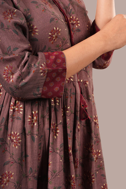 Floral Pattern Printed Kurti