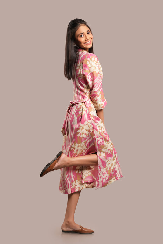 Modern Floral Printed Kurti