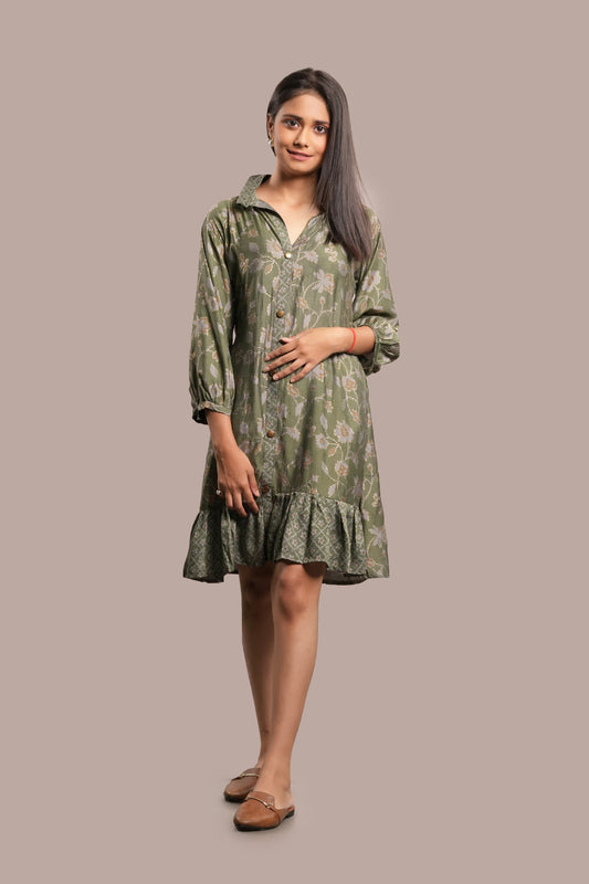 Paisely Motif Printed Kurti