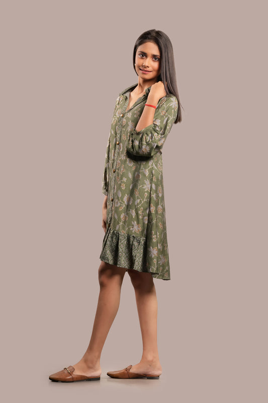 Paisely Motif Printed Kurti